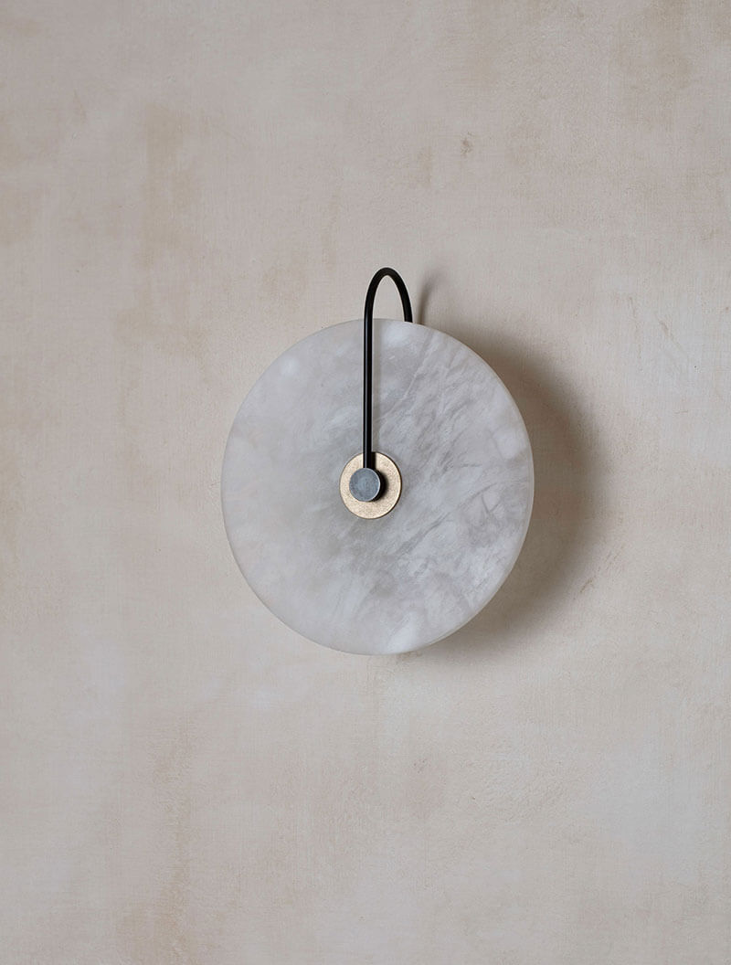 ADA ALABASTER SCONCE 10 par Allied Maker