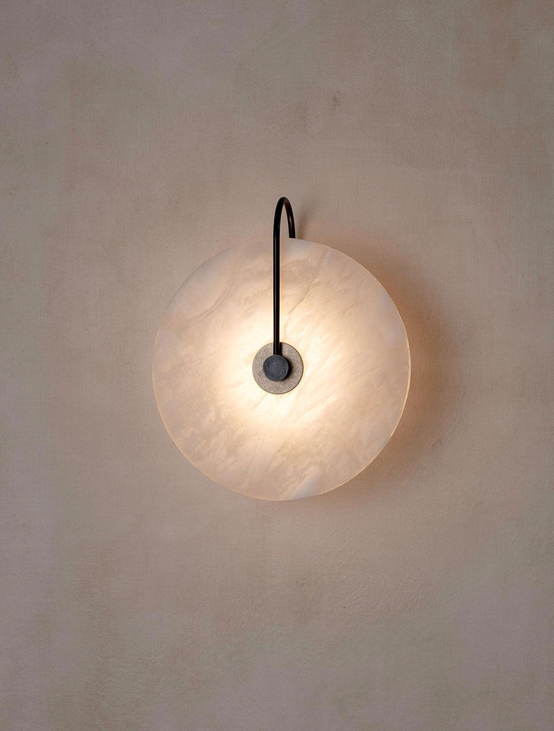 ADA ALABASTER SCONCE 10 par Allied Maker