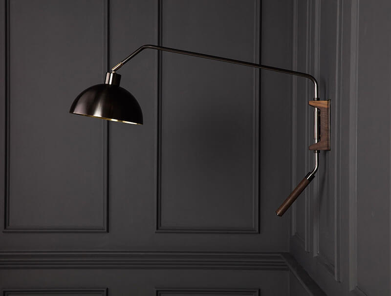 ARC WALL LAMP 33 par Allied Maker