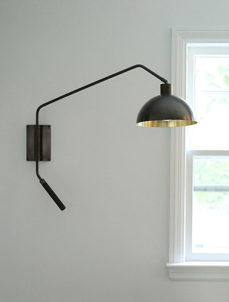 ARC WALL LAMP 33 par Allied Maker