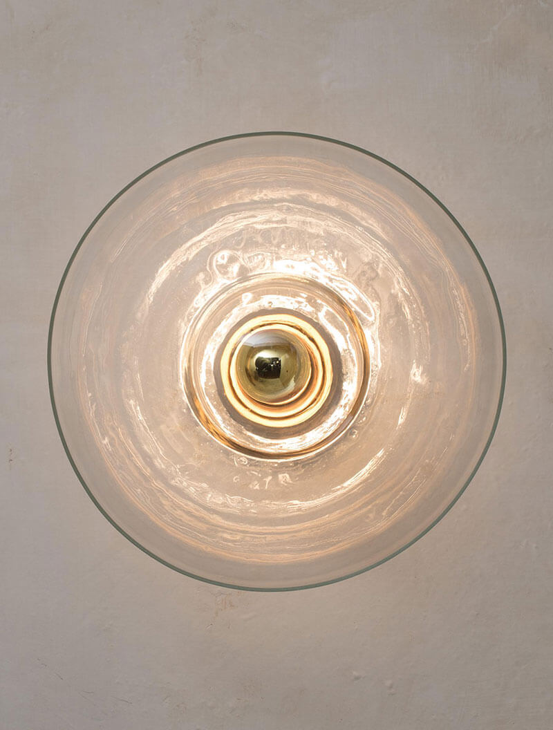 GLASS FLUSH HALF-DOME 14 par Allied Maker