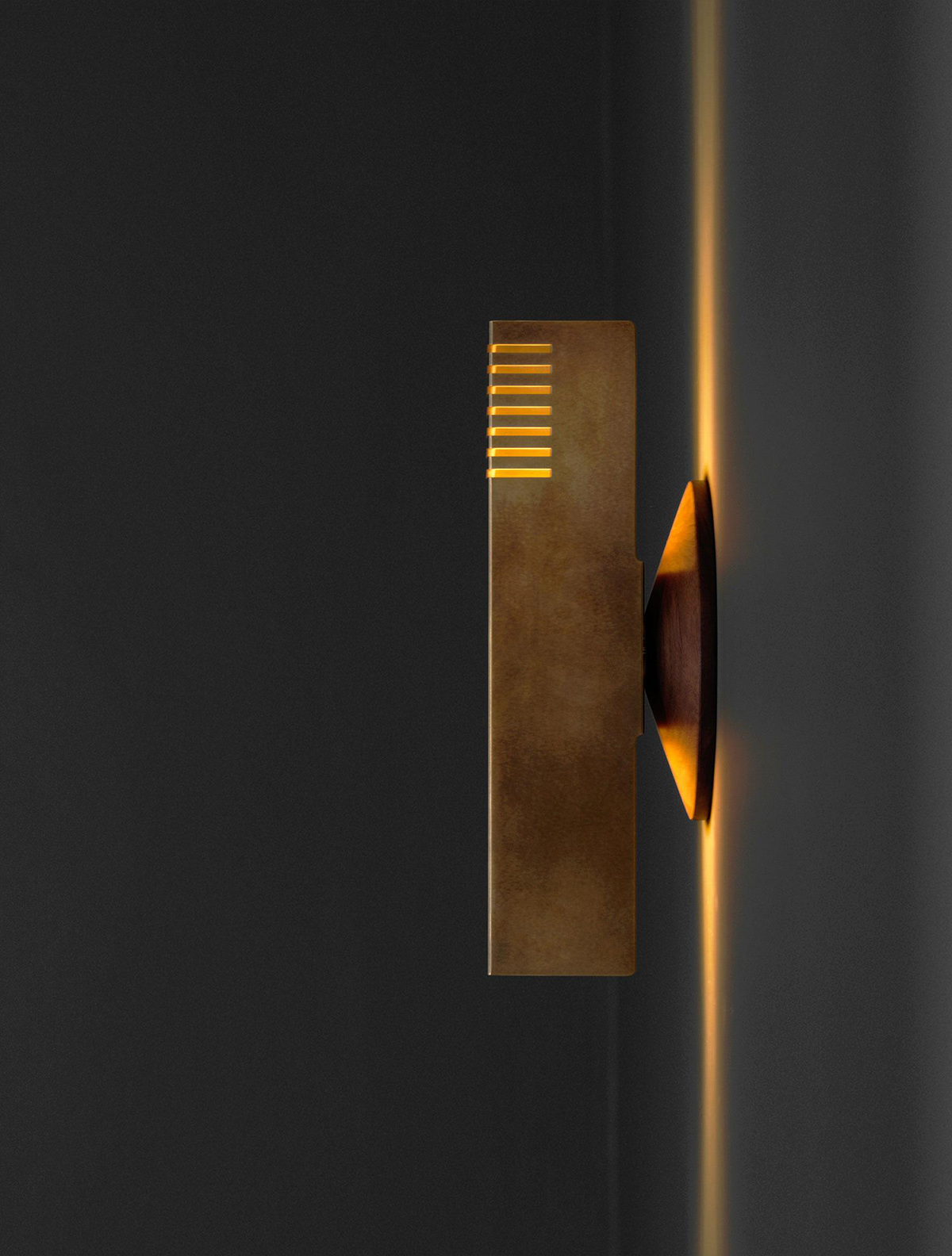 GROOVE SCONCE par Allied Maker