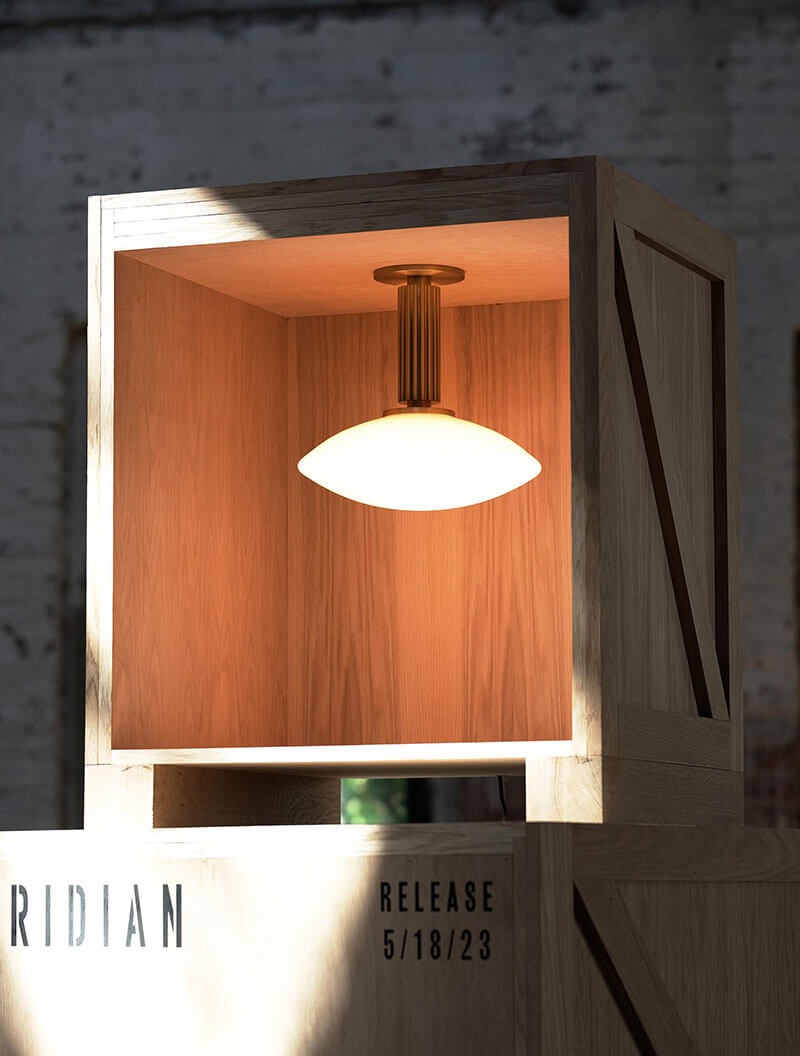 MERIDIAN FLUSH MOUNT par Allied Maker