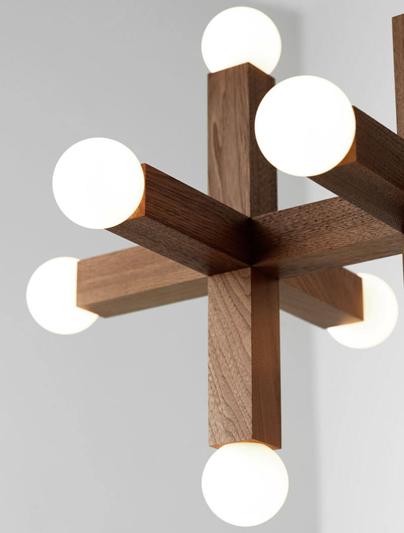 UNION CHANDELIER par Allied Maker