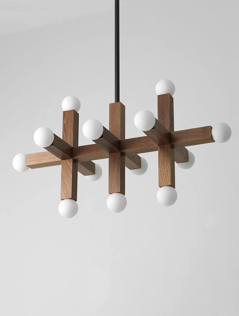UNION CHANDELIER par Allied Maker