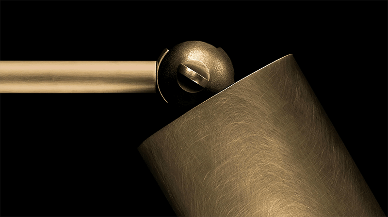 CYLINDER SCONCE par Apparatus