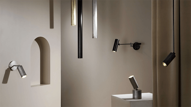 CYLINDER SCONCE par Apparatus