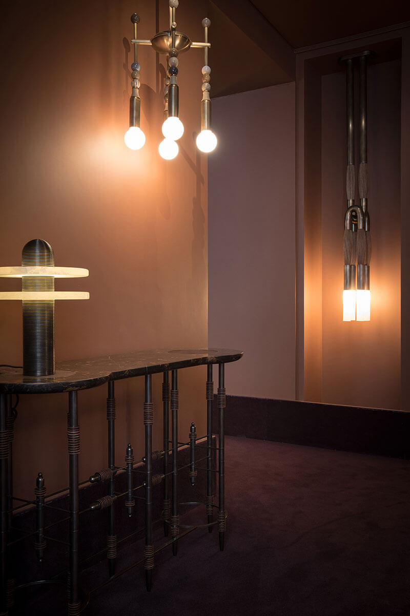 HORSEHAIR PENDANT par Apparatus
