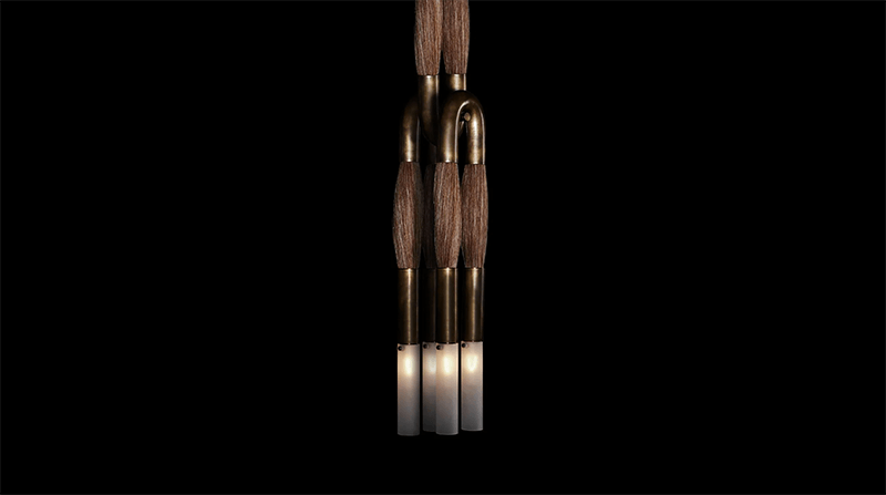 HORSEHAIR PENDANT par Apparatus