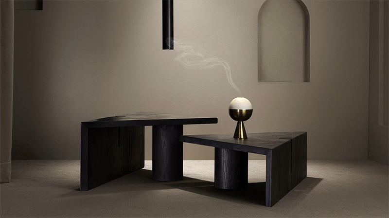 PORTAL COFFEE TABLE ASH par Apparatus