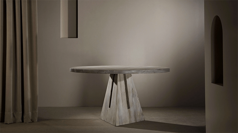 PORTAL DINING TABLE ASH par Apparatus