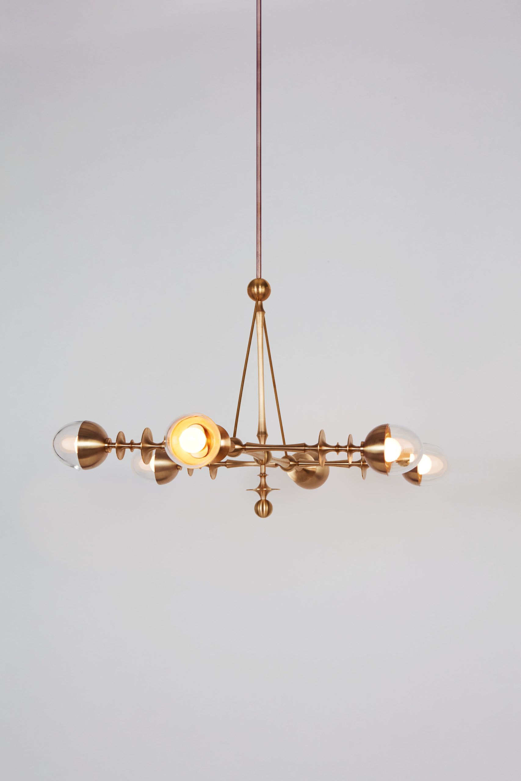 RUE SALA FOUR ARM PENDANT par Roll & Hill