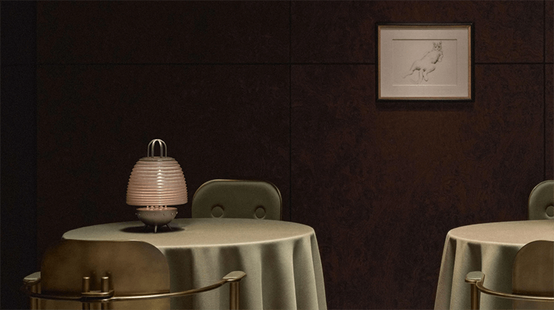SIGNAL X TABLE LAMP par Apparatus