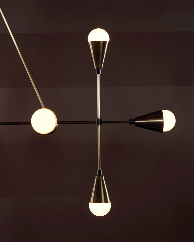 TRIAD 12 LINEAR PENDANT par Apparatus