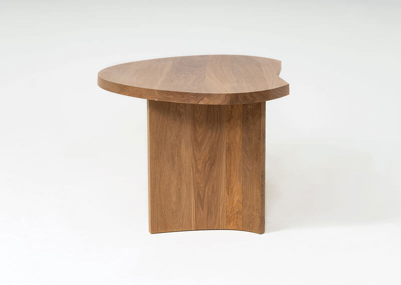 CHENE TABLE par Atelier de Troupe