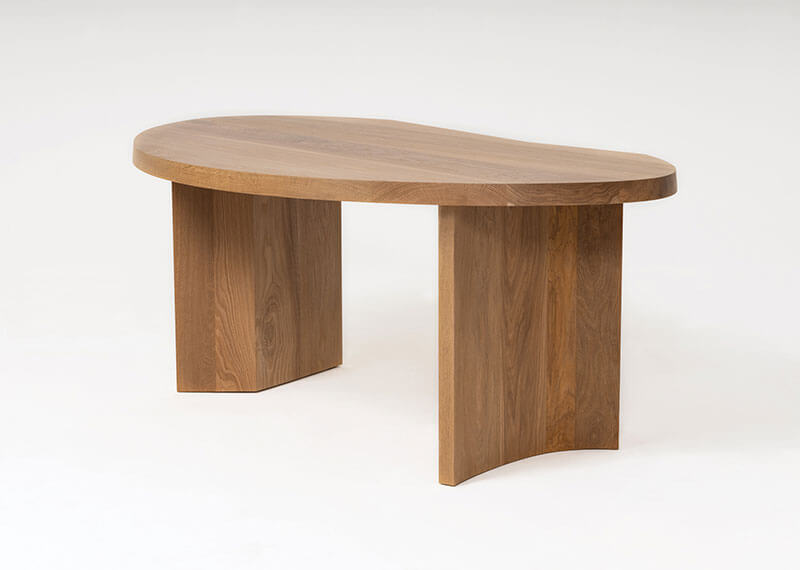 CHENE TABLE par Atelier de Troupe