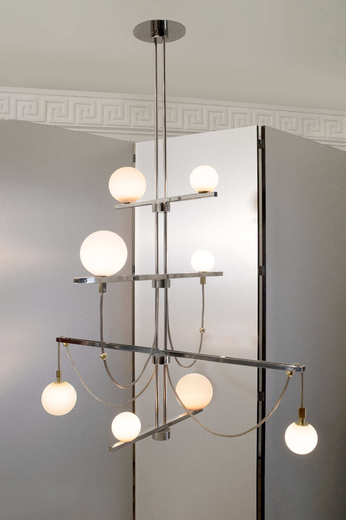 DADA CHANDELIER 4 par Atelier de Troupe