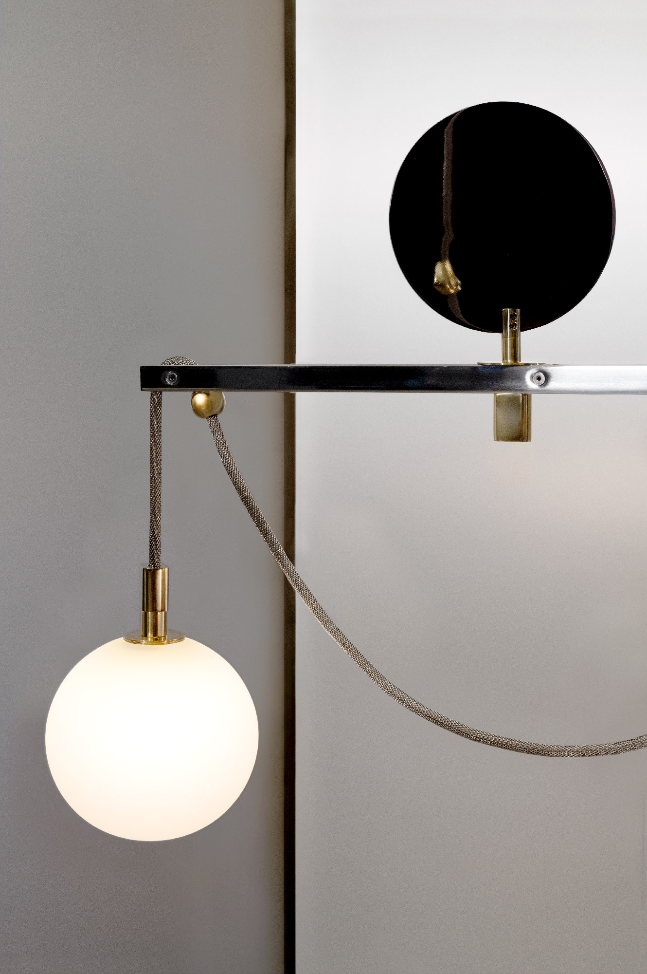 DADA CHANDELIER 4 par Atelier de Troupe