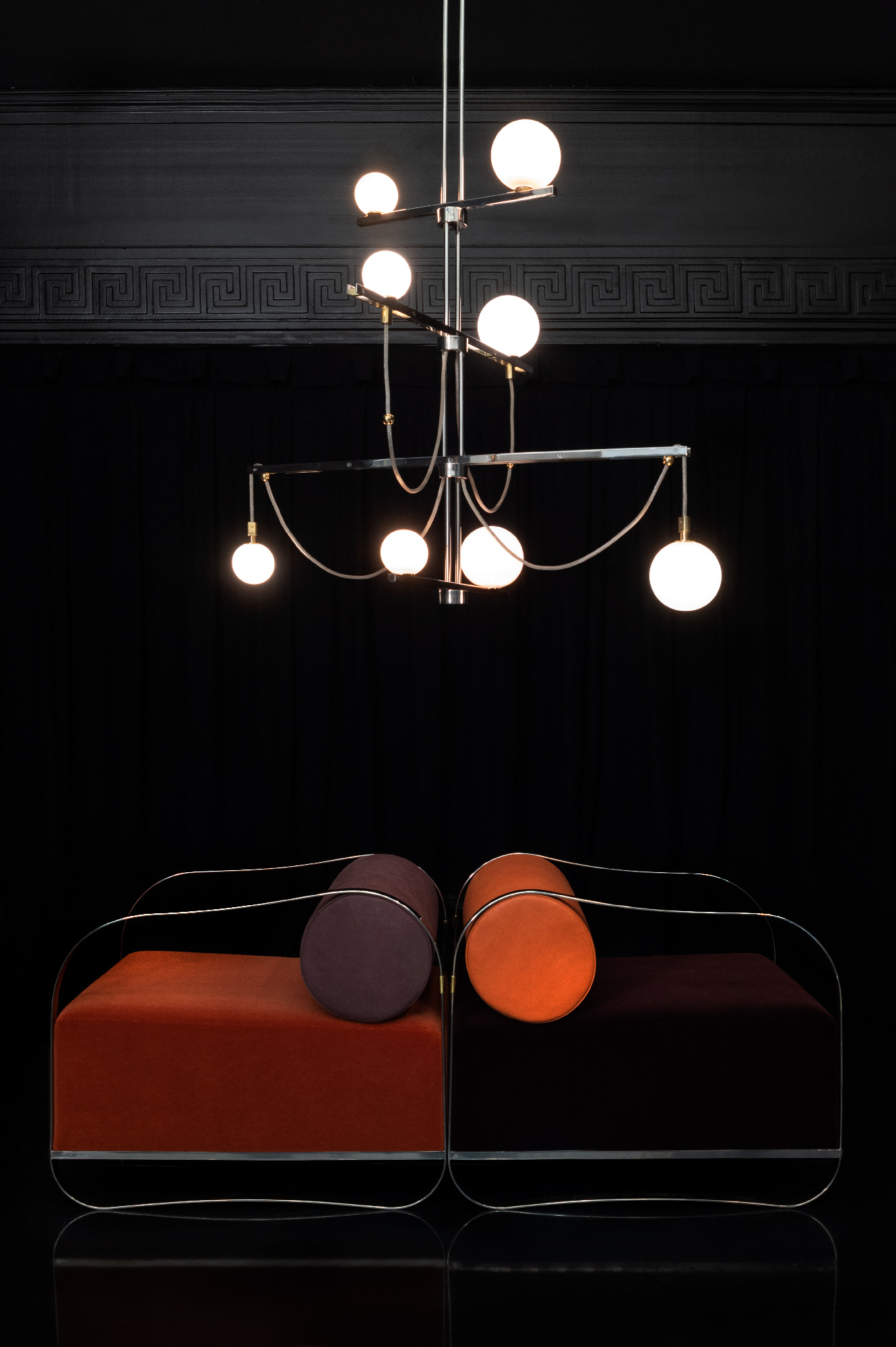 DADA CHANDELIER 4 par Atelier de Troupe