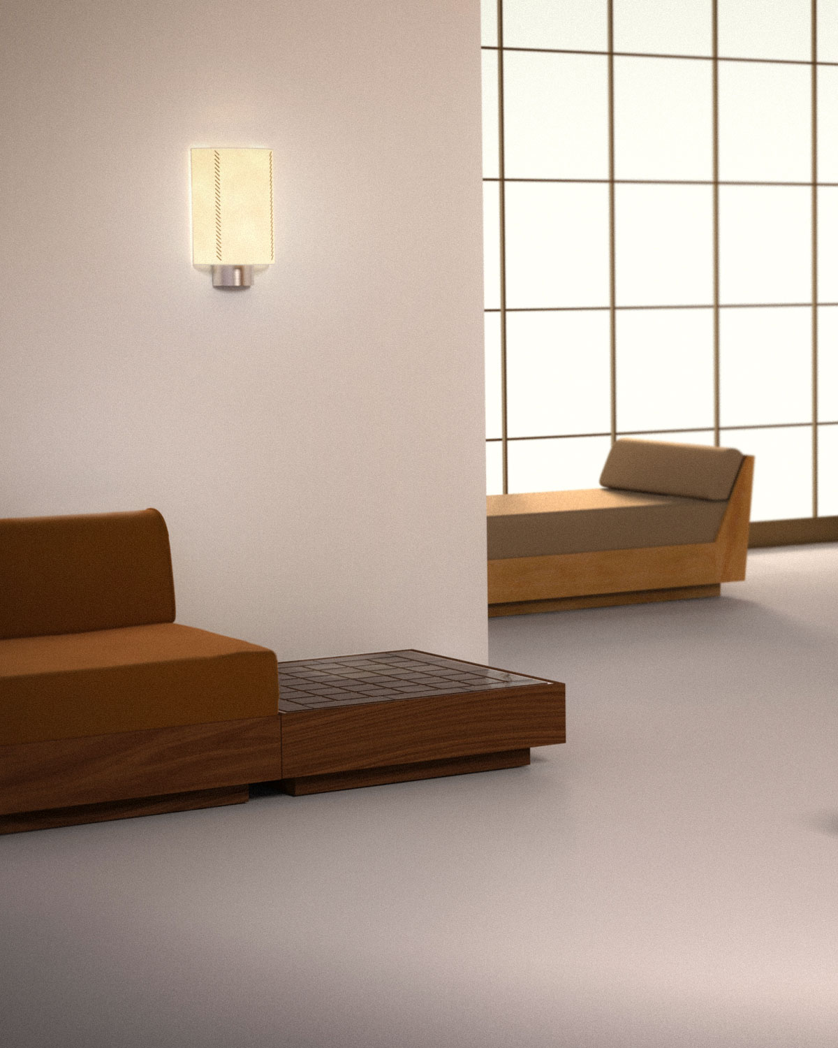 PEDREGAL DAYBED par Atelier de Troupe