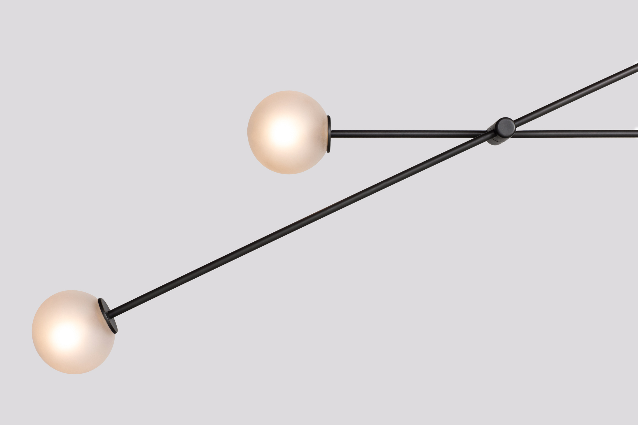 TEMPO 6 WIDE CHANDELIER par Atelier de Troupe