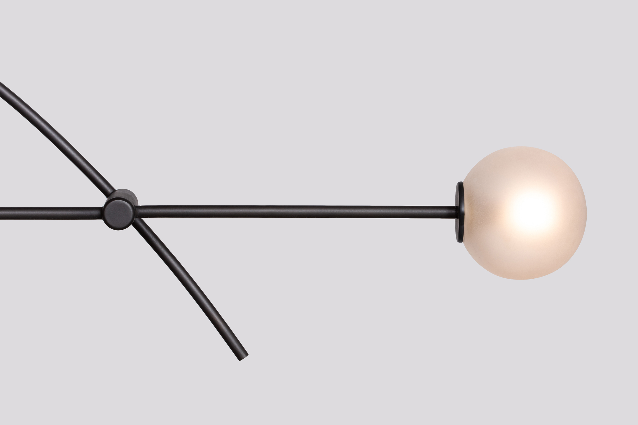 TEMPO 6 WIDE CHANDELIER par Atelier de Troupe