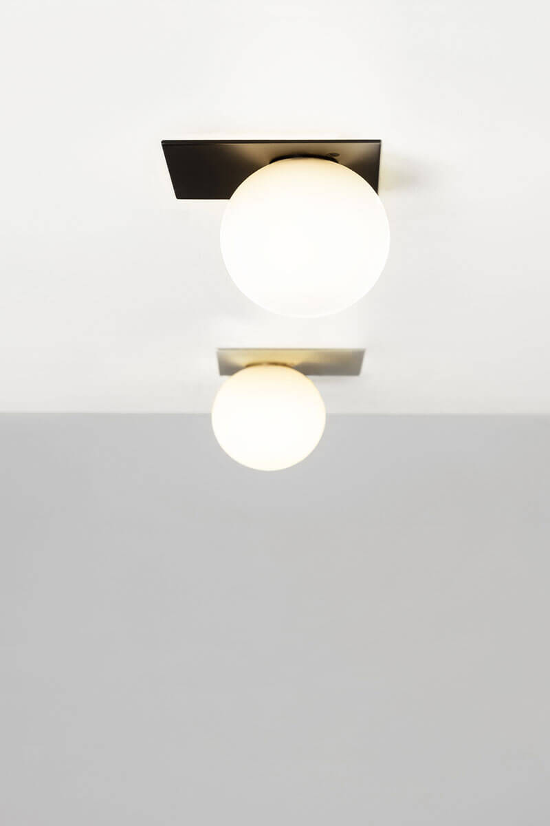 TEMPO FLUSH MOUNT par Atelier de Troupe