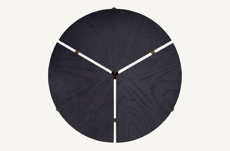 CIRCULAR SIDE TABLE par BassamFellows