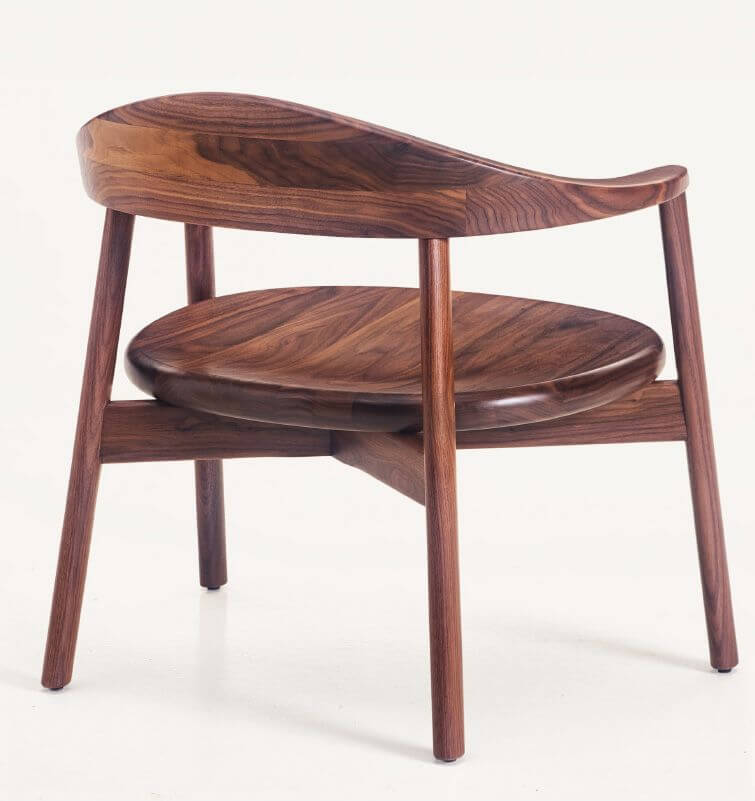 PEBBLE LOUNGE ARMCHAIR par BassamFellows