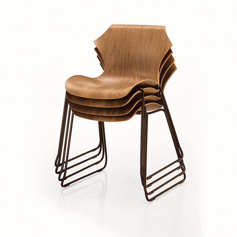 PETAL ARMLESS CHAIR par BassamFellows