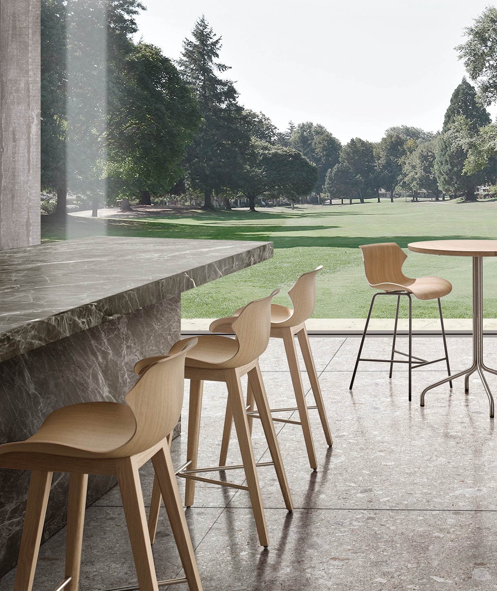 PETAL STOOLS par BassamFellows