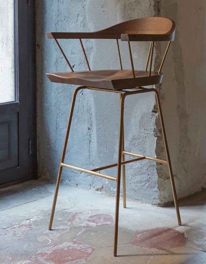 SPINDLE BAR CHAIR par BassamFellows