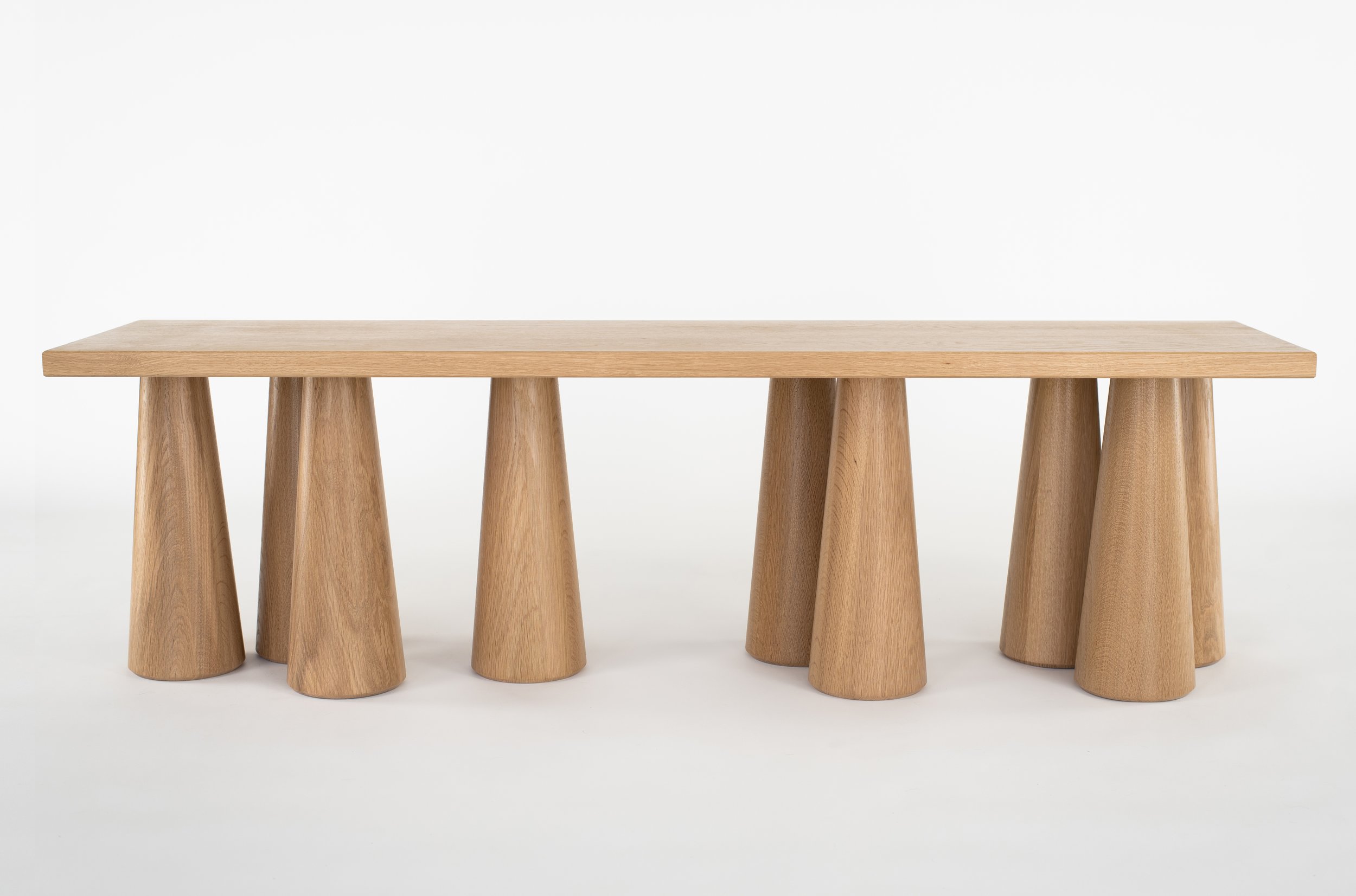 PILLAR BENCH par Ben & Aja Blanc