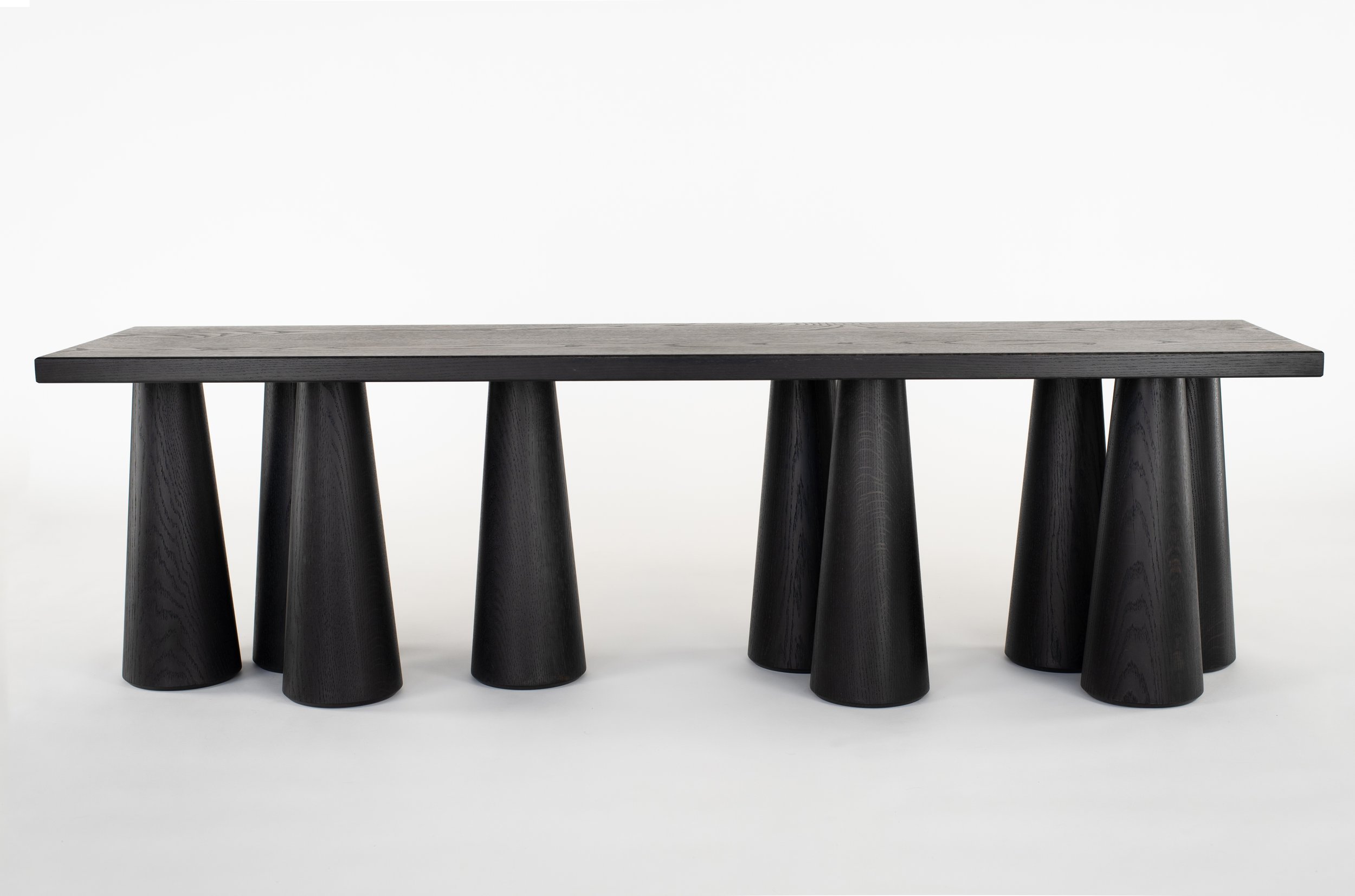 PILLAR BENCH par Ben & Aja Blanc