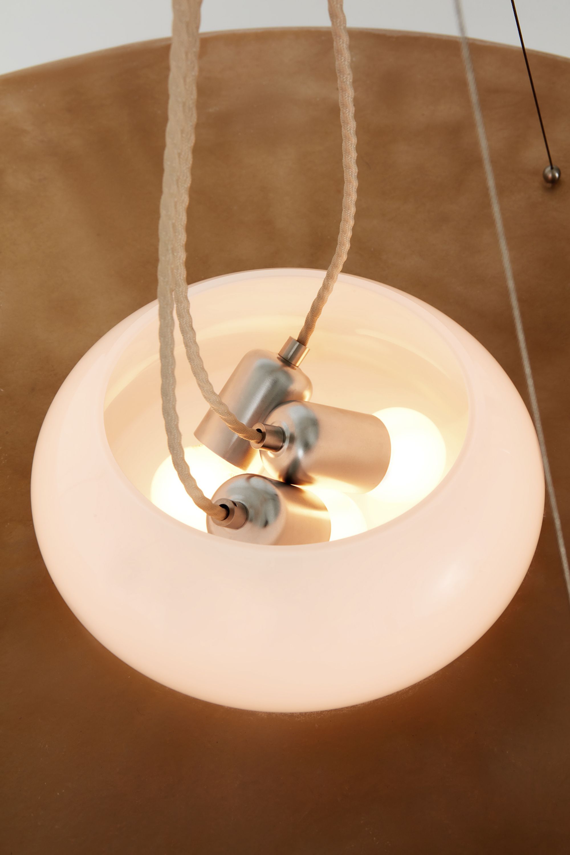 FIBER PENDANT LARGE par Blue Green Works