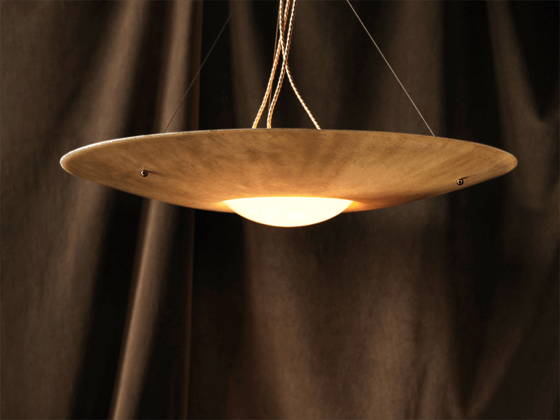 FIBER PENDANT LARGE par Blue Green Works