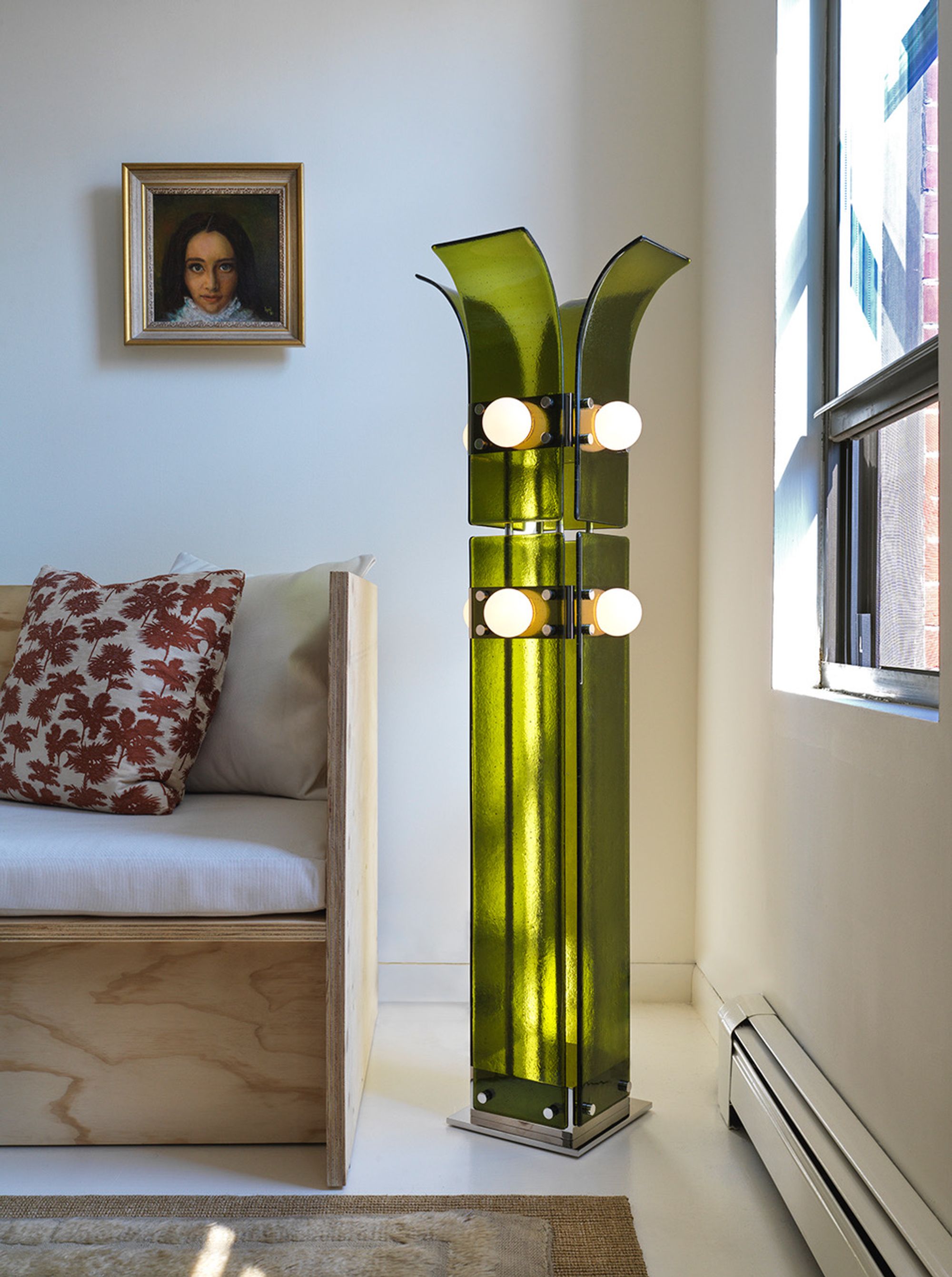 PALM FLOOR LAMP par Blue Green Works
