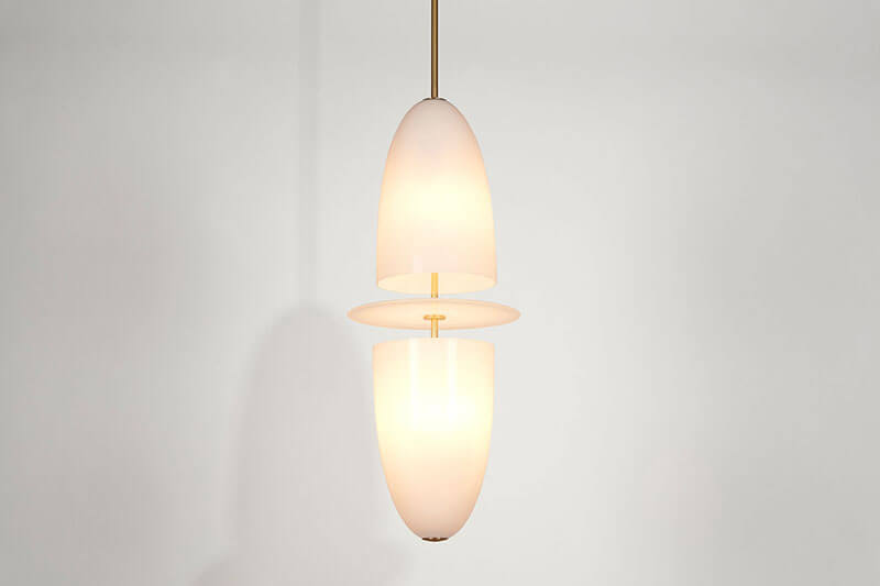 TROPHY DOUBLE PENDANT par Blue Green Works
