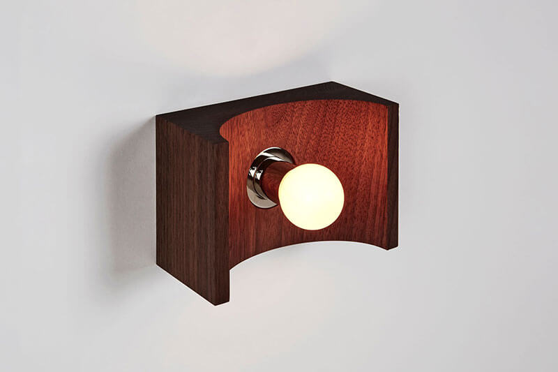WOOD SCONCE par Blue Green Works