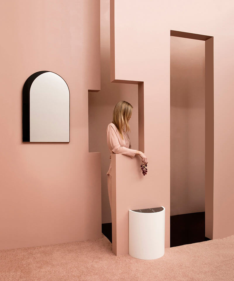 ARCH WINDOW MIRROR par Bower