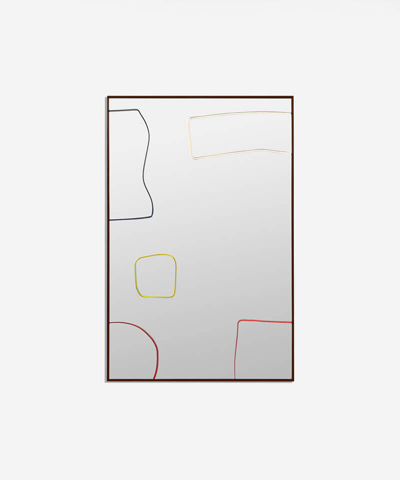 CUTOUTS MIRROR par Bower
