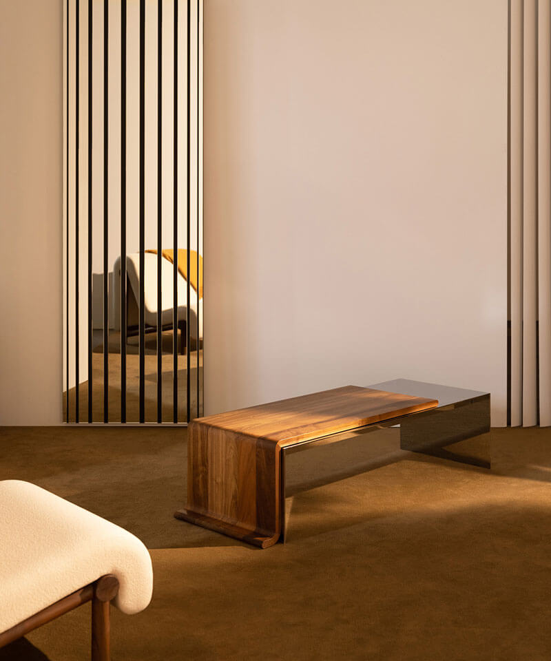 MELT COFFEE TABLE par Bower