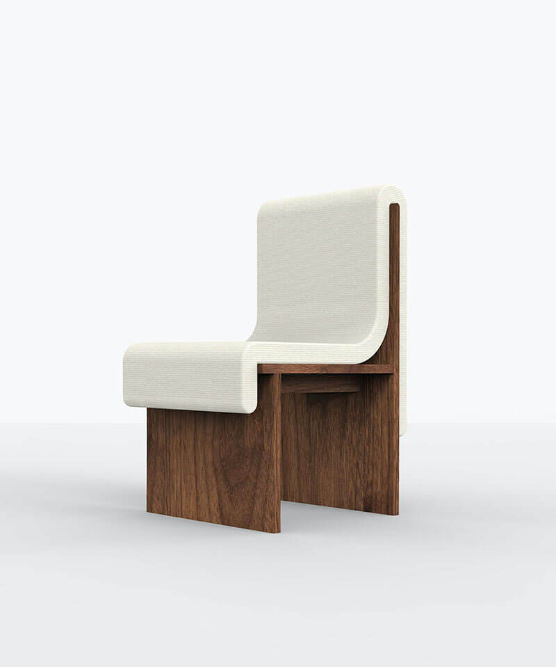 MELT ACCENT CHAIR par Bower