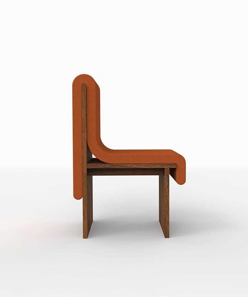 MELT ACCENT CHAIR par Bower