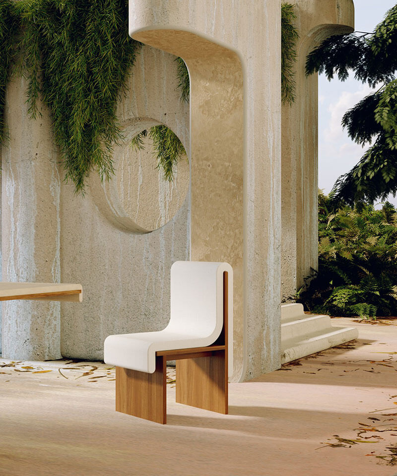 MELT ACCENT CHAIR par Bower