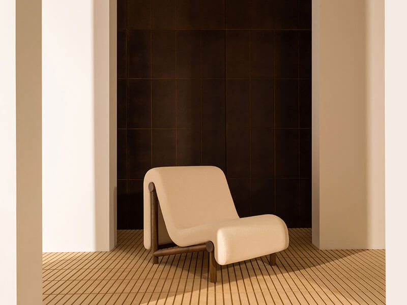MELT LOUNGE CHAIR par Bower