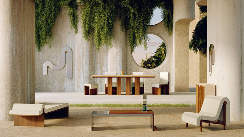 MELT SIDE TABLE par Bower