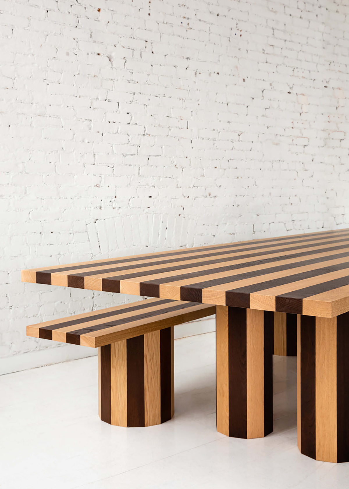 COOPERAGE DINING TABLE - FOUR LEG par Fort Standard