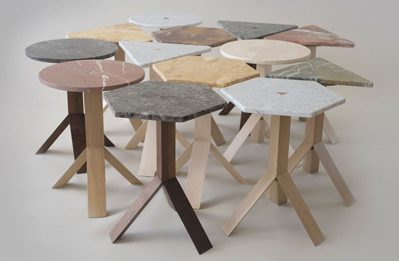 ELEVATE SIDE TABLE par Fort Standard