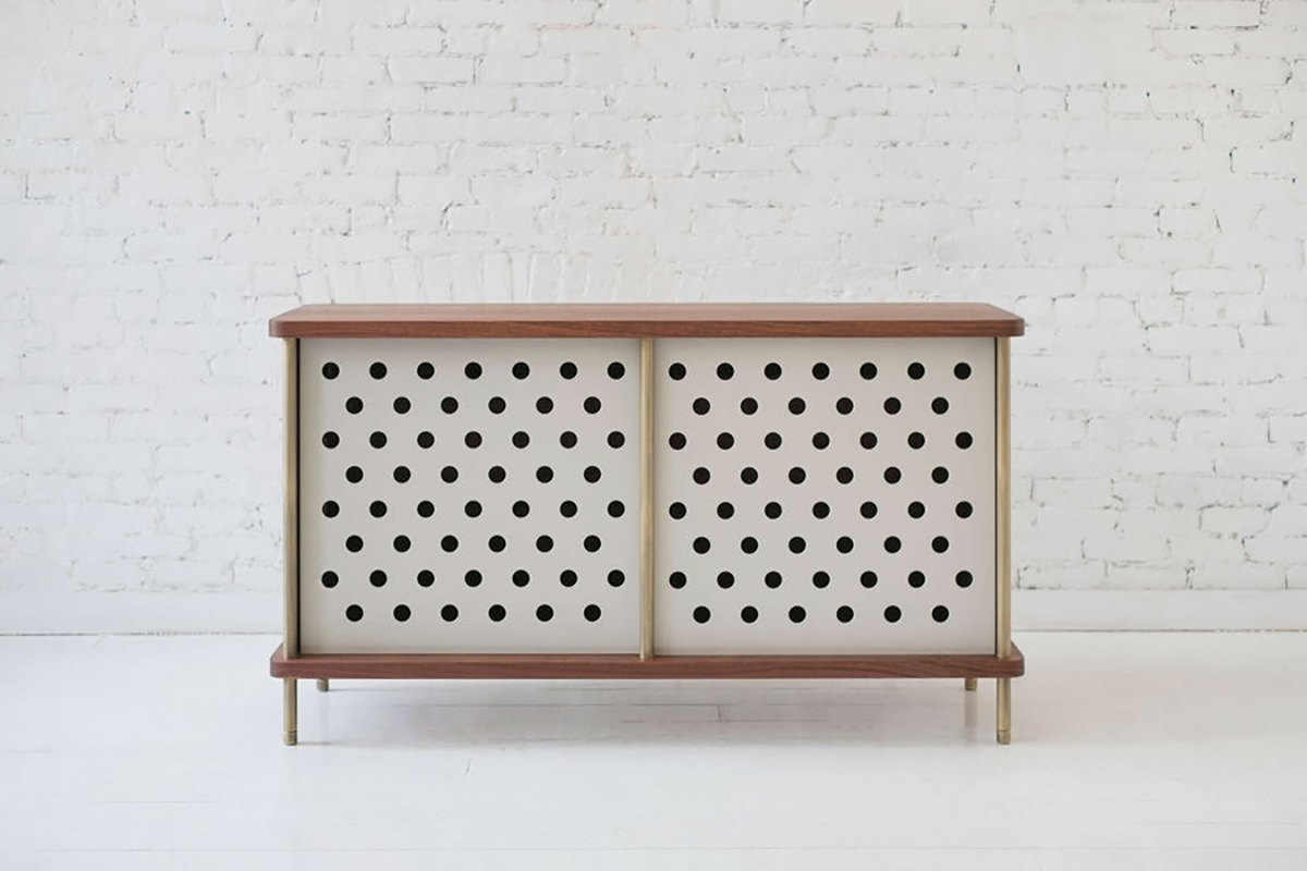 STRATA ACCENT CABINET - TWO BAY par Fort Standard